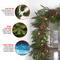 9’ x 10" Pre-lit "Feel-Real" Artificial Christmas Colonial Garland with Berries, Cones and 50 Clear Lights
